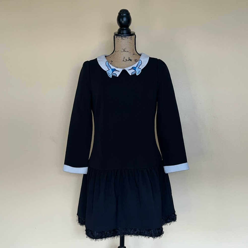 La Chapelle Sport Black Fit and Flare Dress